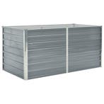 Verhoogd tuinbed grijs | Tweedekansje | OP=OP, Gebruikt, 100 cm of meer, Ophalen of Verzenden, Metaal