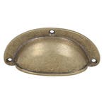 Komgreep massief messing antiek 84 mm, Verzenden, Nieuw