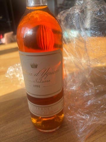 1991 Château d’Yquem - Sauternes 1er Cru Supérieur - 1 Fles, Verzamelen, Nieuw
