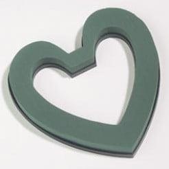 OASIS® Hart 22 cm met gietrand oase voor verse bloemen, Ophalen of Verzenden, Nieuw