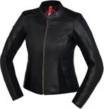 IXS Aberdeen Dames Zwart Leren Motorjas, Motoren, Nieuw met kaartje, Jas | textiel, Verzenden, IXS