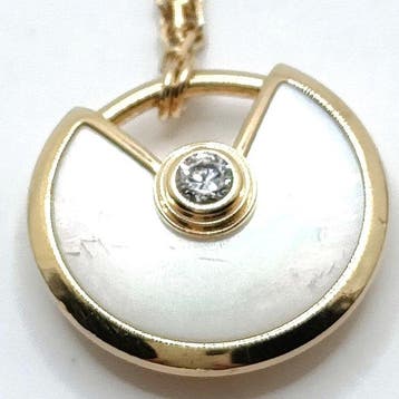 Cartier - Halsketting - 18 karaat Geel goud - amuleet de, Sieraden, Tassen en Uiterlijk, Kettingen, Nieuw