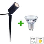 Tuinspot Napels + LED spot GU10 Philips CorePro | 3.5 watt |, Tuin en Terras, Buitenverlichting, Verzenden, Minder dan 50 watt