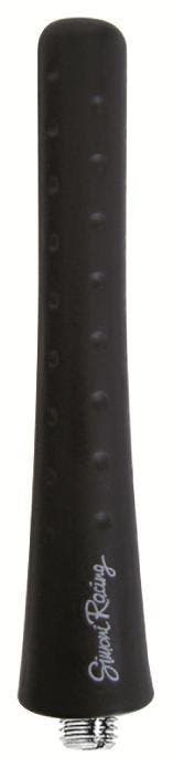 Simoni Racing Aluminium Antenne Rubber - Zwart - Lengte 8cm, Verzenden