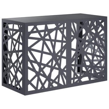 vidaXL Airconditioner hoes Antraciet 90 x 40 x 60 cm Staal, Verzenden, Nieuw