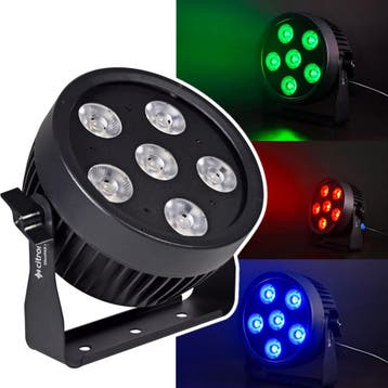 Citronic SilentPAR-180: 6 X 30W RGBWA+UV Stille PAR-can, Verzenden, Nieuw, Overige typen