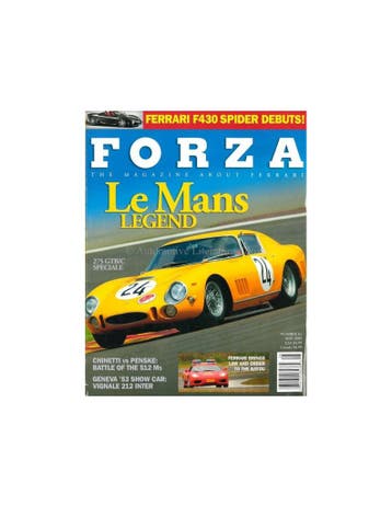 2005 FERRARI FORZA MAGAZINE 61 ENGELS, Nieuw, Ferrari, Author