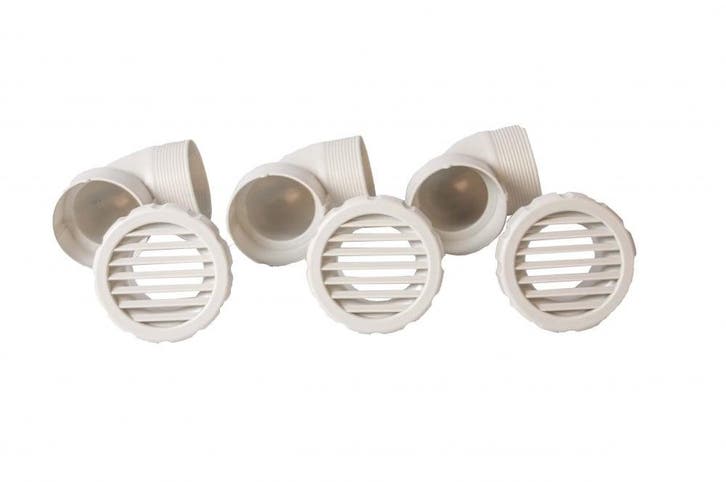 Vechline Blaasmond Bankairco Grijs, Caravans en Kamperen, Camper-accessoires, Nieuw, Ophalen of Verzenden