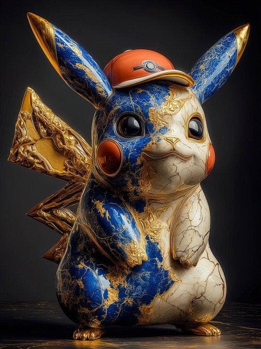 yamila - Pikachu Kintsugi: Una Fusión de Épocas, Spelcomputers en Games, Spelcomputers | Overige Accessoires