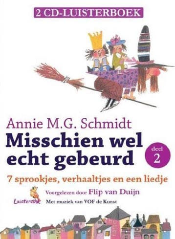 Luistervink: Misschien Echt Gebeurd Luisterboek, Verzenden, Gelezen, Annie M.G. Schmidt