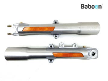 Voorvork Buitenpoot Set Harley-Davidson FLSTF Softail Fat, Verzenden, Gebruikt