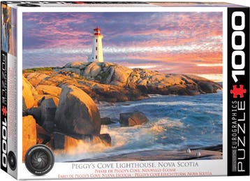 Peggys Cove Lighthouse, Nova Scotia Puzzel (1000 stukjes) |, Verzenden, Nieuw