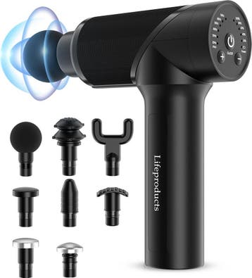 2dekans | Lifeproducts - Massagepistool PRO - Massagepistool, Ophalen of Verzenden, Zo goed als nieuw