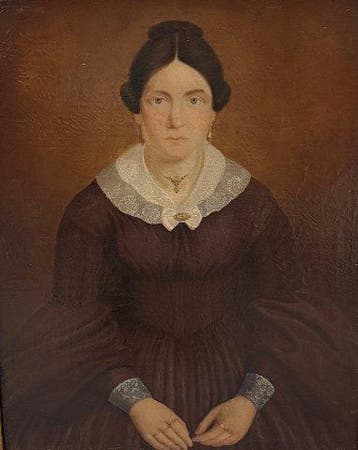 Europese school (XIX-XX) - Portret van een vrouw