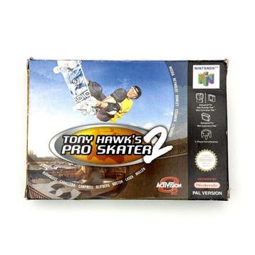 Tony Hawks Pro Skater 2 - Nintendo 64 N64 - PAL EUR - CIB, Ophalen of Verzenden, Zo goed als nieuw