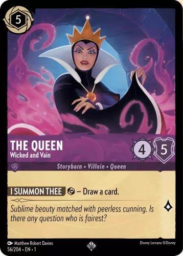 [56/204] - THE QUEEN - Wicked and Vain ENG NON-FOIL [M/NM], Ophalen of Verzenden, Nieuw