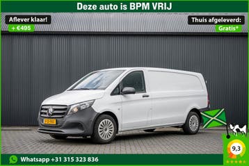 Zakelijke Lease |  Mercedes-Benz Vito 114 CDI L3 | Facelift, Automaat, Stof, Gebruikt, Wit