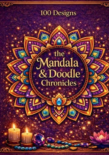 Mandala & Doodle Designs | MRDS Coloring Books | Nieuw, Boeken, Ophalen of Verzenden, Nieuw, MRDS Coloring Books