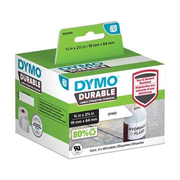 Dymo 1933085 / 2112284 duurzame barcode etiketten, Verzenden, Nieuw, Dymo