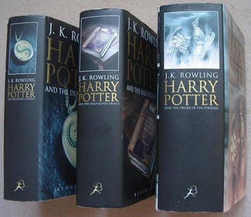 J.K. Rowling - Harry Potter: Three 1st “Adult” Editions -