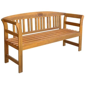 Tuinbank 157cm - Massief Acaciahout | Retourdeal 35% korting, Tuin en Terras, Ophalen of Verzenden, Nieuw, Hout