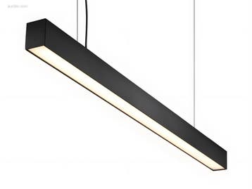 (2x) 40W LED 120cm Linear Hanglamp 3 kleur licht..., Nieuw