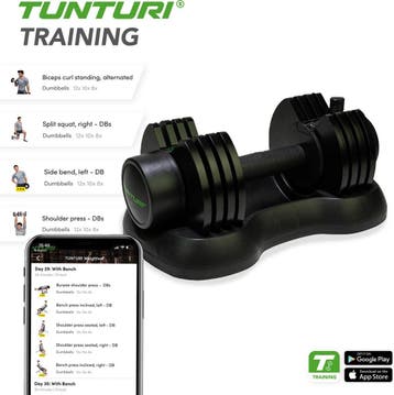 Tunturi Verstelbare Dumbel - Selector dumbbell - Halter -, Ophalen of Verzenden, Zo goed als nieuw