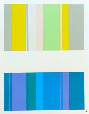 Josef Albers (1888-1976) - Interaction of Colors - XVIII-10