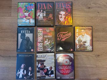 Verzameling van 10 muziek DVDs! Opruiming! (3), Ophalen of Verzenden, Gebruikt