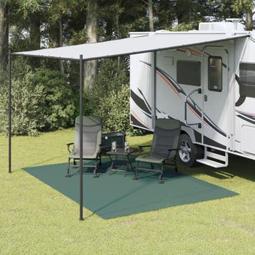 vidaXL Tenttapijt 3,5x2,5 m groen, Caravans en Kamperen, Verzenden, Nieuw