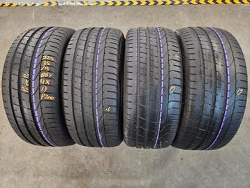 225/35/19 88Y PIRELLI ZOMERBANDEN 7,2MM PROFIEL 4X, Gebruikt, Band(en), Personenwagen, Ophalen