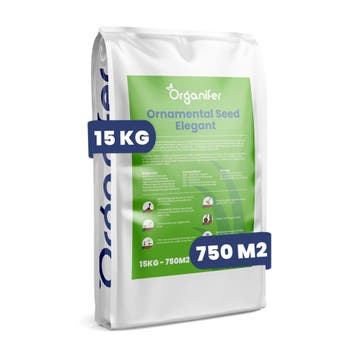 Siergraszaad - Elegant (15 kg voor 750 m2), Verzenden, Gehele jaar, Volle zon
