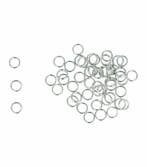 DIY splitringen 0,5 cm – metalen ringetjes – zilver – set, Hobby en Vrije tijd, Kralen en Sieraden maken, Nieuw