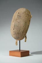 Een houten masker - Prampram - Ghana (Zonder minimumprijs)