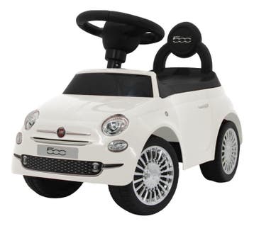 Eco Toys Fiat 500 Wit Loopauto, Verzenden, Nieuw, Loopvoertuig