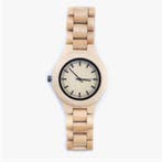 Houten horloge, handgemaakt - dames vintage quarts, eco, Nieuw