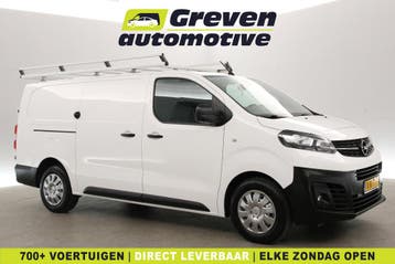 Opel Vivaro CDTI L3H1 | Airco | Cruise | 3 Zits | Trekhaak |, Euro 6, Wit, Nieuw, Airbags