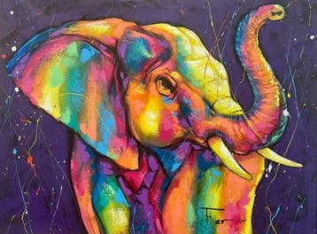 Fernando - El elefante multicolor