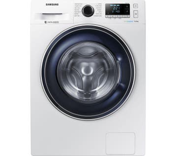 Samsung WW90J5456FW - Wasmachine - 9 kg - 1400 tpm -, Ophalen of Verzenden, Zo goed als nieuw, Voorlader, 85 tot 90 cm