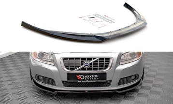 Voorspoiler V.2 Volvo V70 MK3 Maxton Glans Zwart, Ophalen of Verzenden, Nieuw