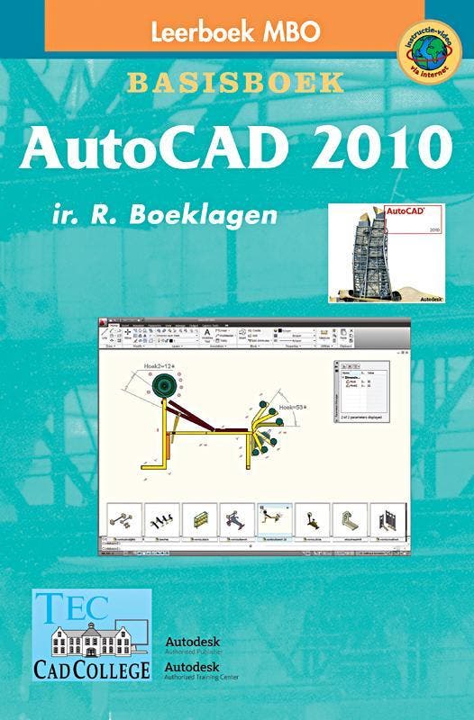 AutoCAD 2010 deel Basisboek 9789072487612, Boeken, Schoolboeken, Zo goed als nieuw, Verzenden