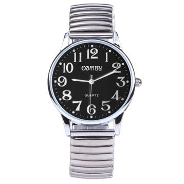 Fako - Horloge - Rekband - Comby Classic - Ø 36mm - Zwart, Verzenden, Nieuw