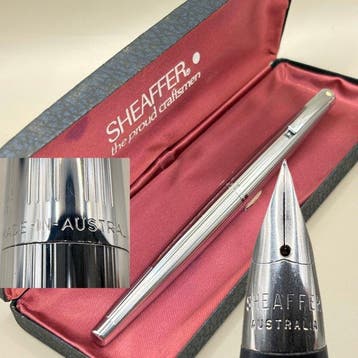Sheaffer - Stylist 506 (Lined Chrome) - EF nib - Vulpen, Nieuw