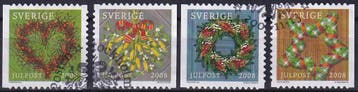 Zweden - 2008 - Kerst - Gestempeld, Postzegels en Munten, Postzegels | Europa | Scandinavië, Verzenden, Zweden, Gestempeld