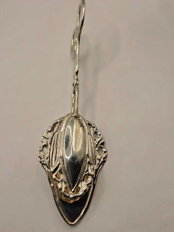 Taartschep - .830 zilver - 1900-1910 - Tong Art Nouveau