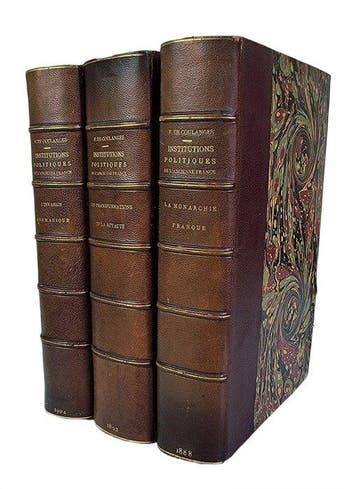 Numa Denis Fustel de Coulanges - Histoire des institutions, Antiek en Kunst, Antiek | Boeken en Bijbels