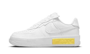 Nike Air Force 1 Low Fontanka Summit White Opti Yellow (W), Nieuw