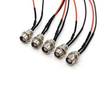 Mini LED spotverlichting - Blauw - 10mm - 12/24V, Ophalen of Verzenden, Nieuw