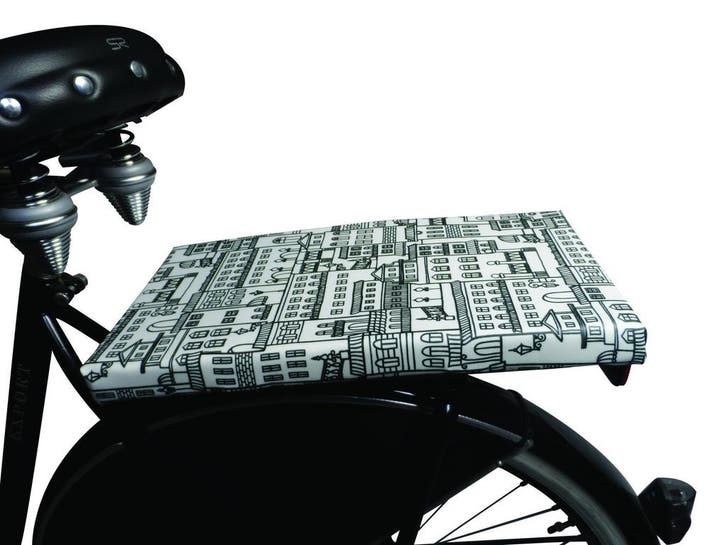 BikeCap Fietskussen Amsterdam Black, Fietsen en Brommers, Fietsaccessoires | Fietsstoeltjes, Nieuw, Verzenden