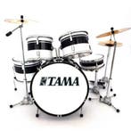 Miniatuur decoratief Tama zwart-wit drumstel, Ophalen of Verzenden, Nieuw, Overige typen